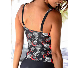 Spot Design Swimsuit One Piece Swimwear Women Monokini Swimsuits Dot Bathing Suit Woman Swimwear Bathers