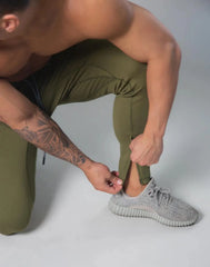 JP&UK Cotton Gym Pants Men Slim Fit Running Jogging Pants Mens Bodybuilding Sweatpants Training Sport Pants Fitness Trousers