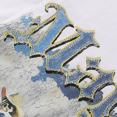 Majestik “Wild West” Skeleton Cowboys Vintage Tee