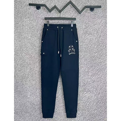 Chrome Hearts Pocket & Cross Emblem Lounge Pants (Navy Blue)