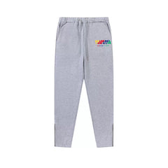 Trapstar Style Autumn/Winter Hip-Print Casual Sweatpants - Heather Grey