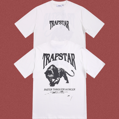 Trapstar Back Panther Graphic Tee - White