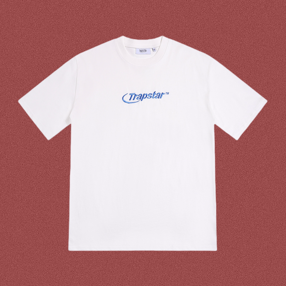 Trapstar Brackets Minimal Logo Tee - White