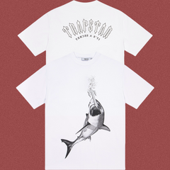 Trapstar Shark Bite Graphic Tee - White
