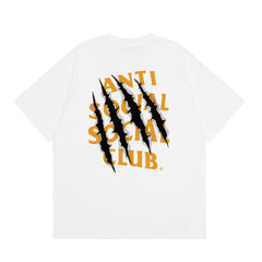 Anti Social Social Club Claw Slash Logo T-Shirt - White