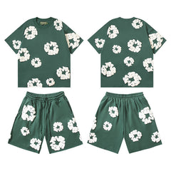 Denim Tears Cotton Wreath Set - Forest Green