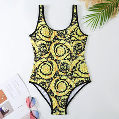 Design Printed Swimwear Women One Piece Swimsuit Female Bathers Bathing Swimming Swim Suit Beachwear