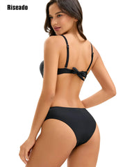 Women's Swimsuit Push Up Bikinis Sets 2 Pieces Bathing Suit