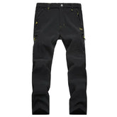 Plus Size 6XL 7XL 8XL Men's Thicken Snow Ski Waterproof Softshell Pants Winter Tactical Camping Hiking Snowboard Fleece Trousers
