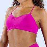 Vision Shorts Matching Bra Gym Clothes Women Seamless Tops Sports Bra And Sleeves Cross Fitness Running Cycling