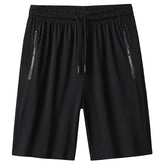 Plus Size 8XL 9XL Bermuda Masculina Summer Quick-drying Ice Silk Beach Shorts Men Gym Joggers Running Basketball Shorts Clothing
