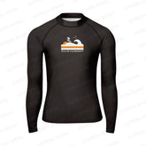 Surfing Rash Guard Swimwear Men's Long Sleeve UV Protection Diving Wear Summer Water Sports Swimming Rash guard Surfing T-shirts