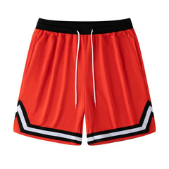 Simple Striped Graphic Beach Shorts For Men Fashion Summer Holiday Vacation 3D Printed Short Pants Casual Oversized