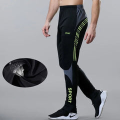 Simplicity Trend Summer Casual Pants Men Elastic Waist Letter Zipper Pockets Sports Breathable Quick Dry Pencil Trousers