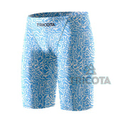 Surfing Shorts Men Swim Pants Jammers Athletic Competition Training Swimsuit Durable Chlorine Resistant Endurance Beach Trunks