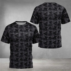 Gym T-Shirts Men's O-Neck Tennis Short Sleeve Male Breathable Fitness Outdoor Sports Tops Casual Running Badminton Sportswear