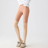 Summer Fashion Casual Multi Color Sharkskin Biker Shorts Women Tight Fitting Knee Length Sport Running Cycling Shorts