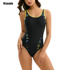 Woman One Piece Swimsuit Athletic Bathing Suits Sleeveless Training Sport Swimwear for Women U Back Beachwear
