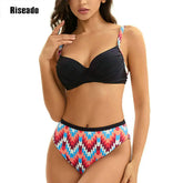 Women's Push Up Bikini Sets Two Piece High Waisted Swimsuit Beach Swimming Wear