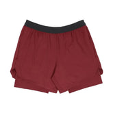 Men's Running Shorts Double-deck Fitness Sport Jogging Short Pants Sportwear Bodybuilding Workout Shorts Training Gym Shorts Men