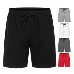 Men's Loose Large Shorts Summer Fashion Casual Beach Pants Drawstring Sports Running Straight With Pockets Shorts