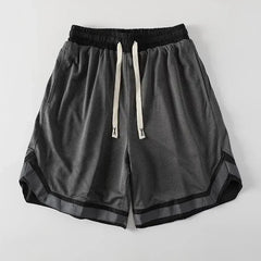 Mesh Quick Dry Training Male Short Pants Basketball Wide Loose Men's Shorts Sports Joggers Sweat Baggy