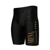 Summer Men's Swim Jammer Athletic Training Swimsuit Shorts Beach Swimming Trunks Swimwear Jammers Tights Diving Surf Shorts