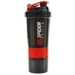 3 Layers Bottle Protein Powder Shake Cup Large Capacity Water Bottle Plastic Mixing Cup Body-Building Exercise Bottle