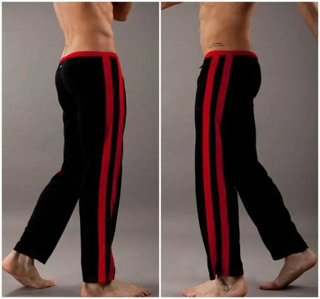GANYANR Brand Running Pants Men Winter Fitness Crossfit Training Sports Jogger Long Trousers Athletic Loose Jogging Gym Training