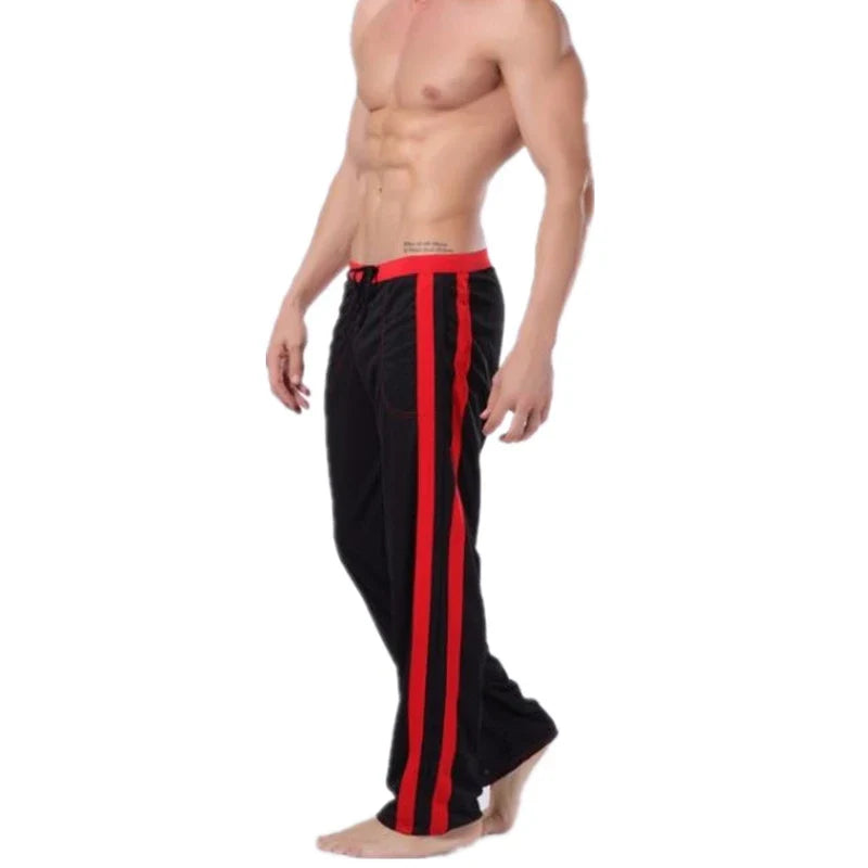 GANYANR Brand Running Pants Men Winter Fitness Crossfit Training Sports Jogger Long Trousers Athletic Loose Jogging Gym Training