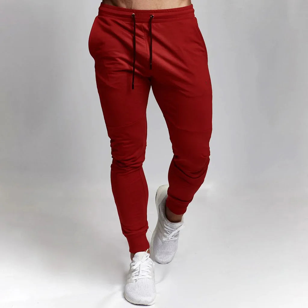 Men's Slim Jogger Pants, Tapered Athletic Sweatpants for Jogging Running Exercise Gym Workout