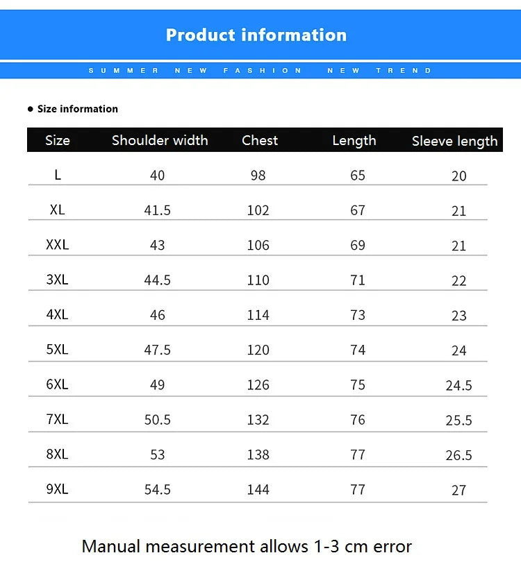 Men's Quick-Drying T-shirt, Extra Large Half-Sleeve TShirt , Loose Fitness Casual T shirt, XL-9XL, 90-150kg