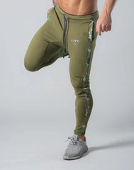 JP&UK Cotton Gym Pants Men Slim Fit Running Jogging Pants Mens Bodybuilding Sweatpants Training Sport Pants Fitness Trousers