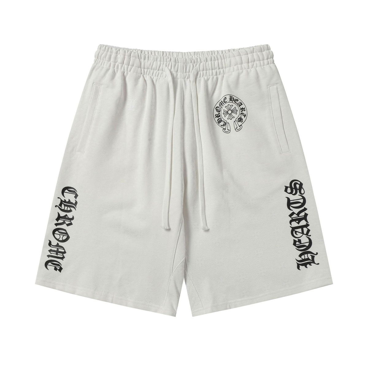 Chrome Hearts White Script Logo Sweatshorts