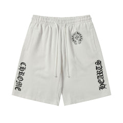 Chrome Hearts White Script Logo Sweatshorts