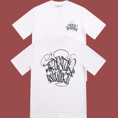 Trapstar Graffiti Signature Graphic Tee - White