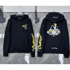 Chrome Hearts "Concept" Graphic & Lettering Hoodie (Black)