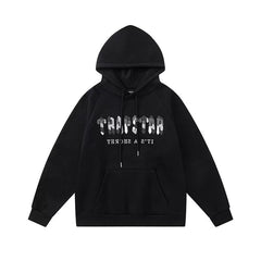 Trapstar Style Autumn/Winter Decoded Graphic Hoodie - Black