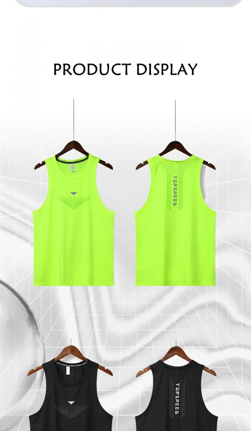 (M-3XL)Men Quick Dry Running Sport Vest Loose Fit Basketball Vest Plus Size Gym Singlets Fitness Tops Workout Sleeveless Shirt