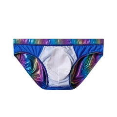 Push Up Padded Swimwear Men Swimsuit Shorts Men's Bikini Briefs Summer Trunk Swim Suit Sunga Slip Beach Shorts Snakeskin Print