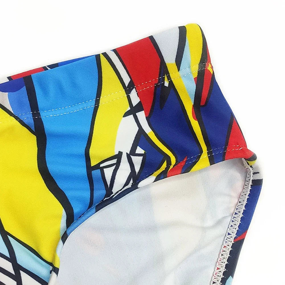 Men's Swim Briefs Swimwear Trunks Board Surfing Beach Shorts Swimsuit With Cup Underwear Hombre Breathable Bikini Underpants