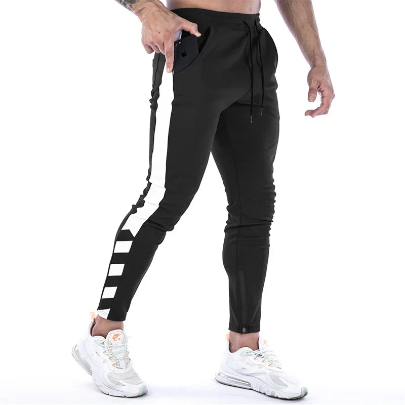 Sport Pants Men Training Jogging Trousers Quick Dry Fitness Running Pants Pocket Gym Sweatpants Male Sportswear