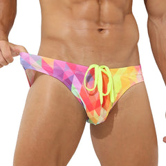 Men Swim Briefs Trunks Swimwear Beach Surf Shorts Swimsuit Bathing Suit