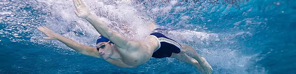 Summer Men's Swim Jammer Athletic Training Swimsuit Shorts Beach Swimming Trunks Swimwear Jammers Tights Diving Surf Shorts