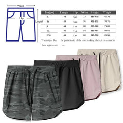Men Quick Dry Exercise Tranning Shorts Running Fitness Basketball Sports Gym Crossfit Sweatpants with Zipper Back Phone Pouch