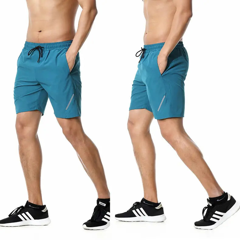 (S-3XL)Sports Shorts Men's Running Summer Cooling Thin Quick Dry Basketball Loose Fitness Training Casual Capris Short Pants