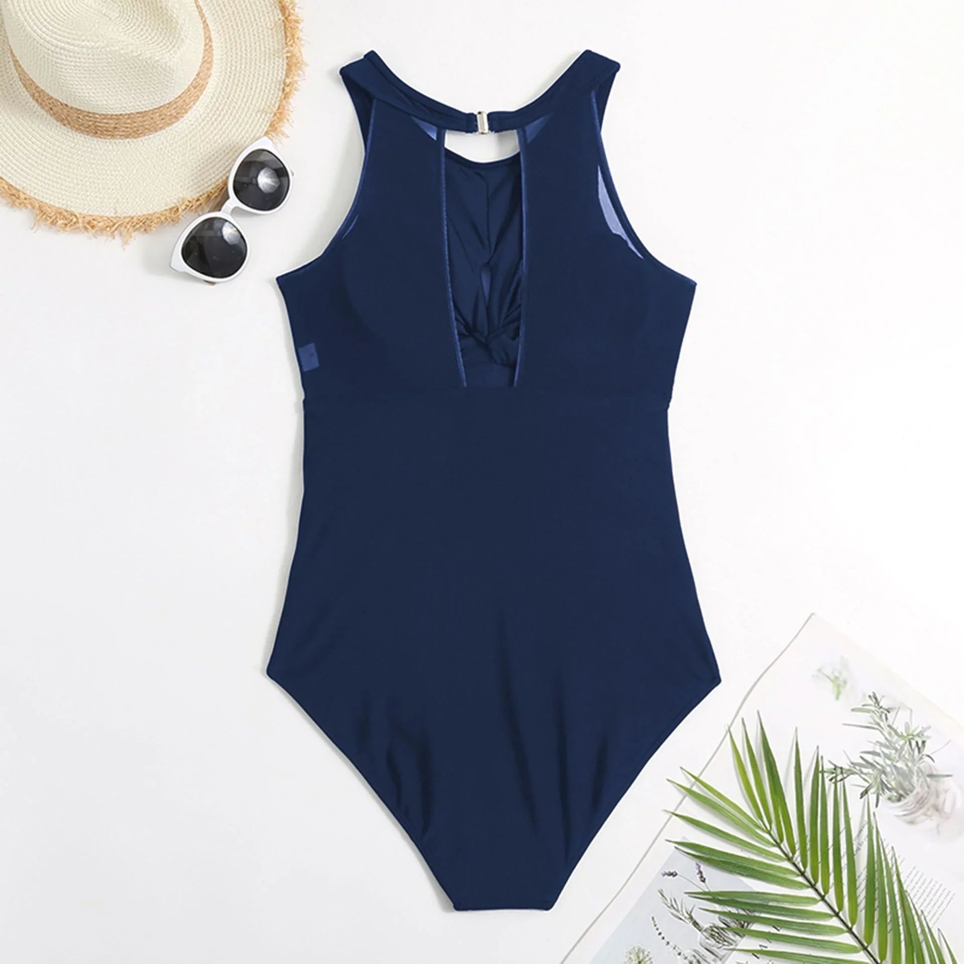 Scrunch Front Design Black One Piece Swimsuits Closed Female Swimwear Push Up Body Women's Swim Wear Bathing Suits Beach Pool Bather