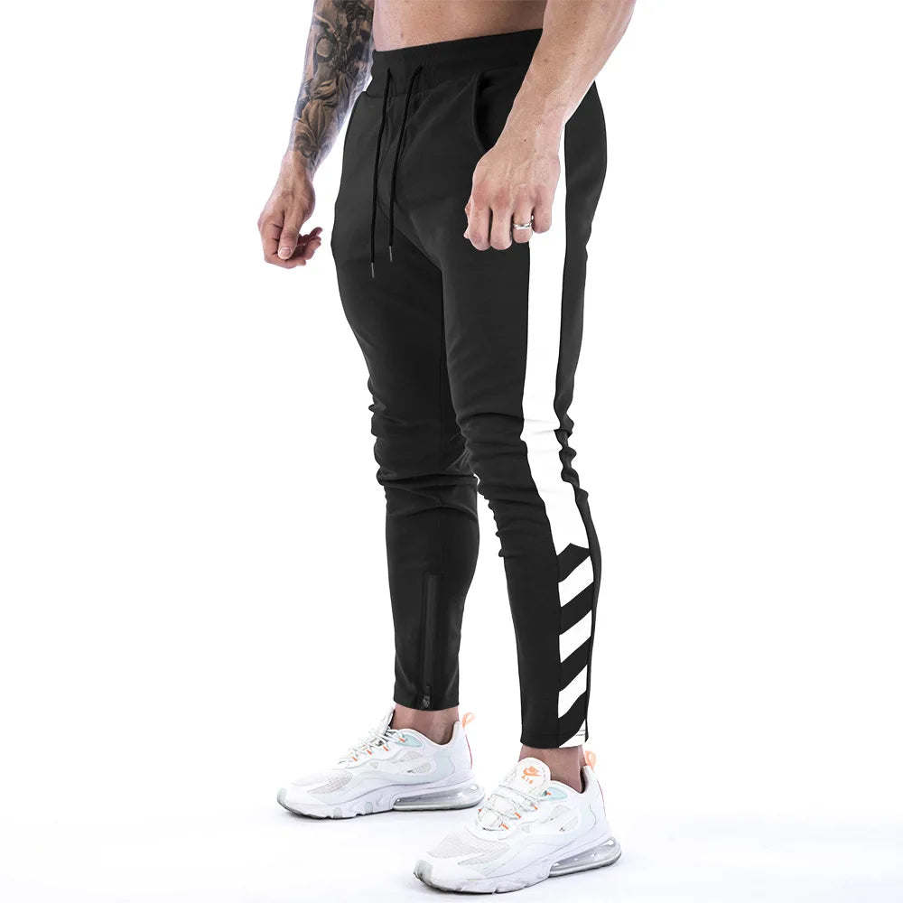 Sport Pants Men Training Jogging Trousers Quick Dry Fitness Running Pants Pocket Gym Sweatpants Male Sportswear