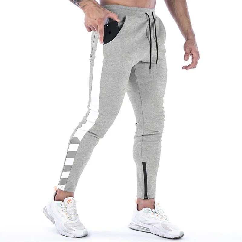 Sport Pants Men Training Jogging Trousers Quick Dry Fitness Running Pants Pocket Gym Sweatpants Male Sportswear