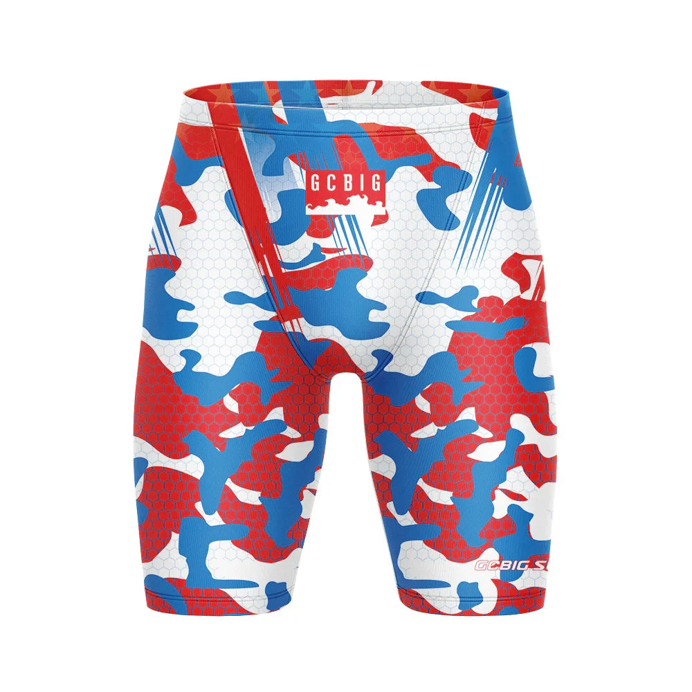 Mens Swim Boxer trunks Beach Swimming Pants Boys Jammers Sports Surf Shorts Mens Summer Trunks Swimwear Training Swim Shorts